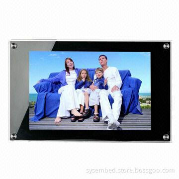 Wall mounted digital display with optional 3G/WiFi connection